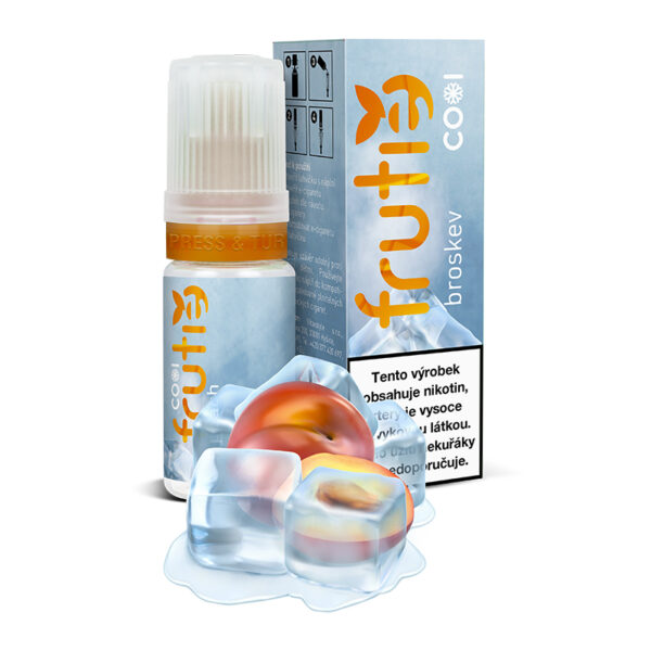 Frutie COOL Őszibarack E-liquid 10 ml