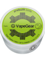 VapeGear eloretekert spiral Triple Clapton Ni80 0 14 Ohm