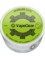 VapeGear eloretekert spiral Triple Clapton Ni80 0 35 Ohm