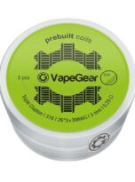 VapeGear eloretekert spiral Triple Clapton SS316 0 29 Ohm