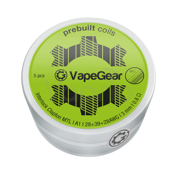 Vapegear eloretekert spiralok Interlock Clapton