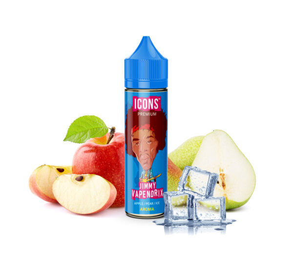 ProVape Icons - Jimmy Vapendrix (Jeges alma és körte) Shake&Vape