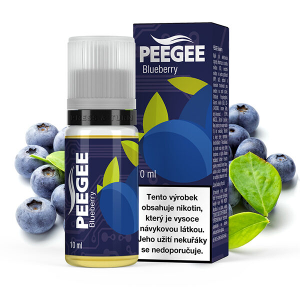 PEEGEE - Blueberry (Áfonya) E-liquid