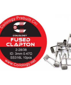 Coilology Fused Clapton, SS316 - 10db - Előretekert spirálok