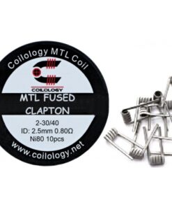 Coilology MTL Fused Clapton Ni80 előretekert spirálok