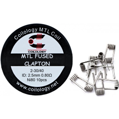 Coilology MTL Fused Clapton Ni80 előretekert spirálok