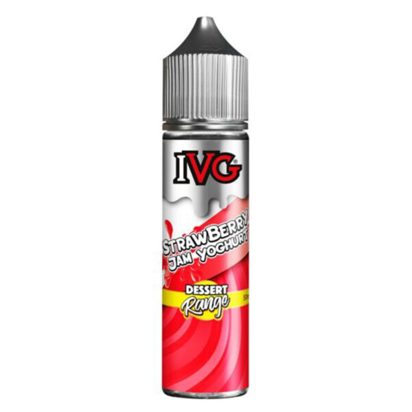 IVG - Strawberry Jam Yoghurt (Eperdzsem, joghurt) Shake and Vape