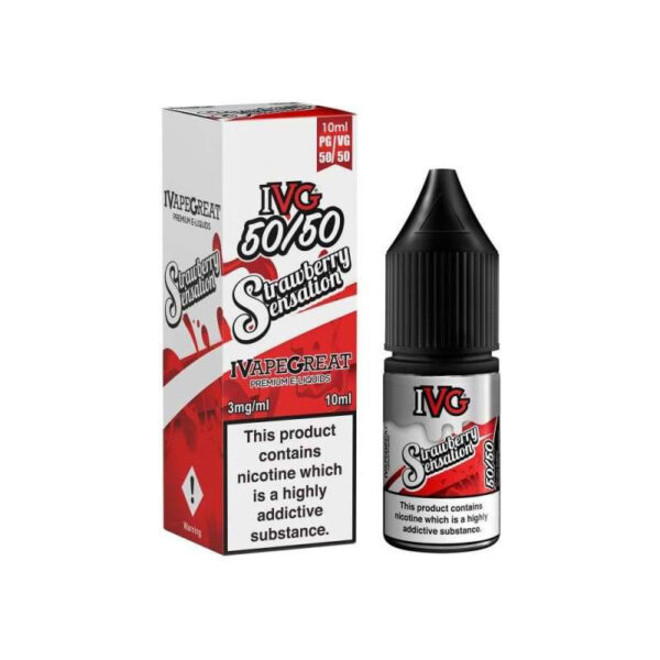 IVG Salt - Strawberry Sensation (Jeges Eper) E-liquid