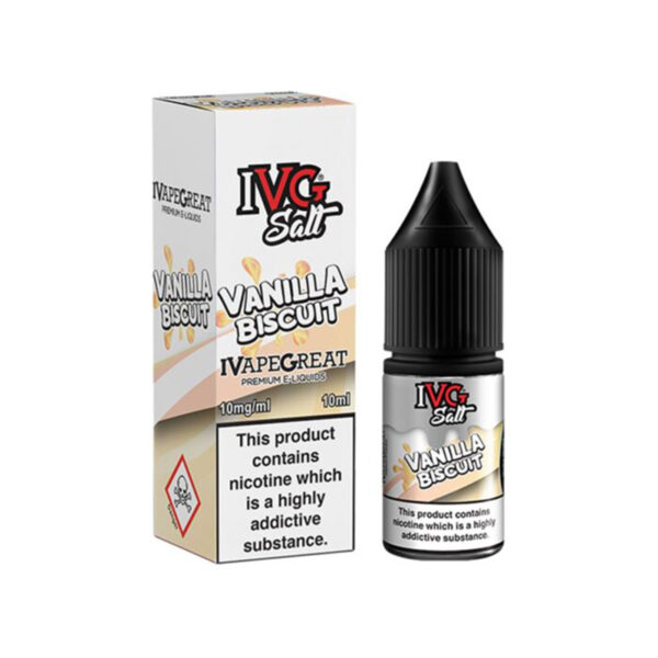 IVG Salt - Vanilla Biscuit (Vaníliás keksz) E-liquid