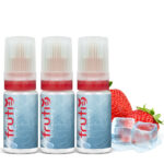 Frutie COOL - Jeges Eper 3x10ml E-liquid