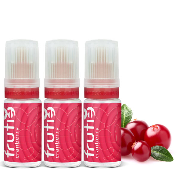 Frutie - Cranberry (Vörösáfonya) 3x10ml E-liquid