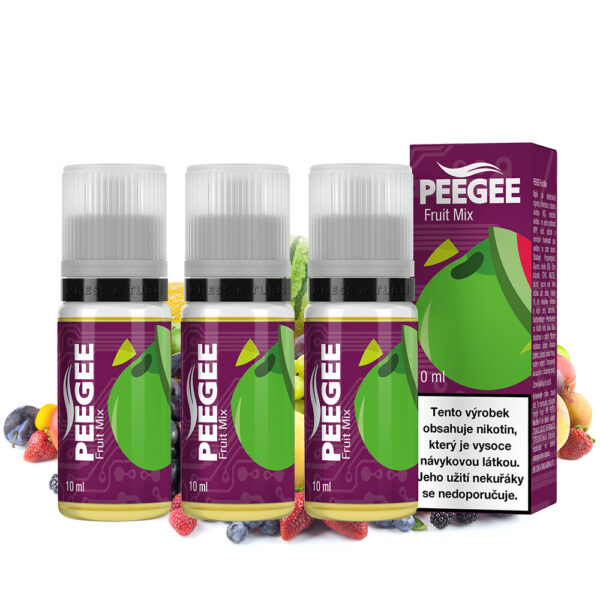 PEEGEE - Fruit Mix (Gyümölcs mix) 3x10ml E-liquid