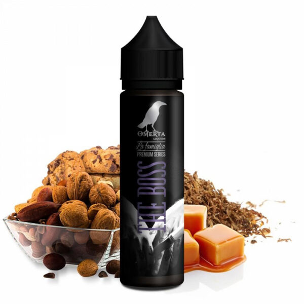 Omerta Liquids - La Famiglia The Boss (Dohány Karamell) Shake and Vape