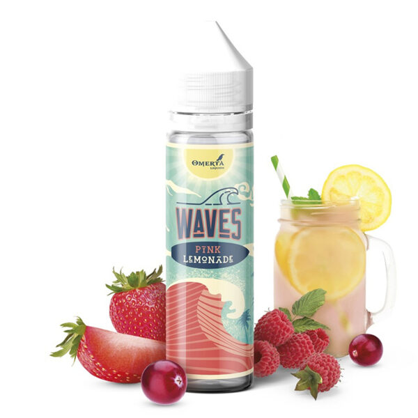 Omerta Liquids - Waves Pink Lemonade (Eper Limonádé) Shake and Vape