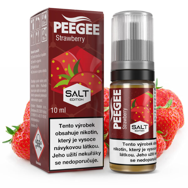 PEEGEE Salt - Strawberry (Eper) E-Liquid