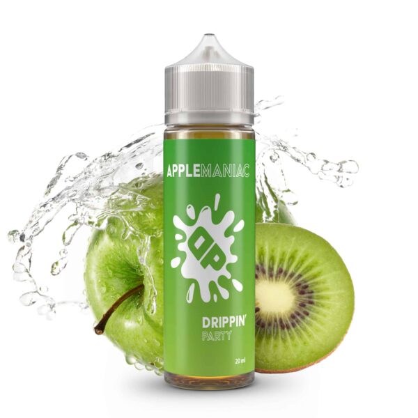 Drippin Party - Apple Maniac (Jeges Alma Savanyú Kivi) Shake and Vape