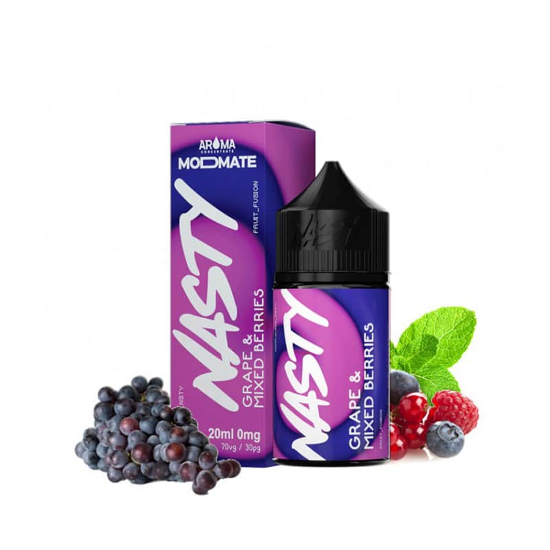 Nasty Juice Mod Mate Grape and Mixed Berries