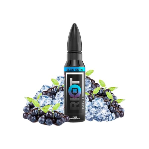 Riot Squad BLCK EDTN - Pure Frozen Acai (Jeges Acai) Shake and Vape