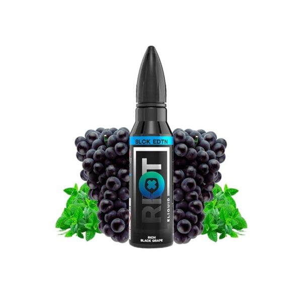 Riot Squad BLCK EDTN - Rich Black Grape (Jeges Szőlő) Shake and Vape