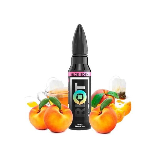 Riot Squad BLCK EDTN - Ultra Peach Tea (Barack Tea) Shake and Vape