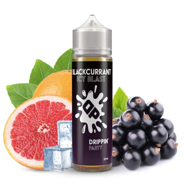 Drippin Party - Blackcurrant Icy Blast (Fekete Ribizli Grapfruit) Shake and Vape