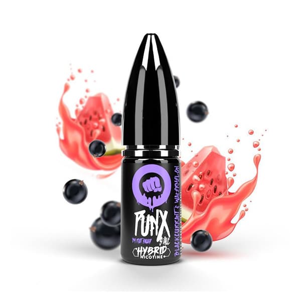 Riot Salt - Blackcurrant Watermelon (Fekete Ribizli Göröginnye) E-Liquid