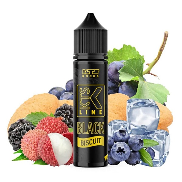 KTS - Black Biscuit (Licsi Szőlő Keksz) Shake and Vape