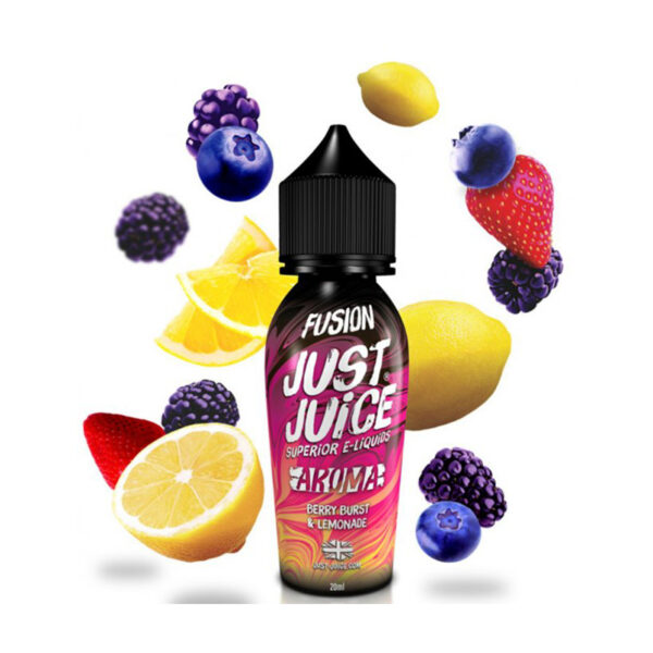 Just Juice - Fusion Berry Burst & Lemonade (Jeges Gyümölcsők Citrom) Shake and vape