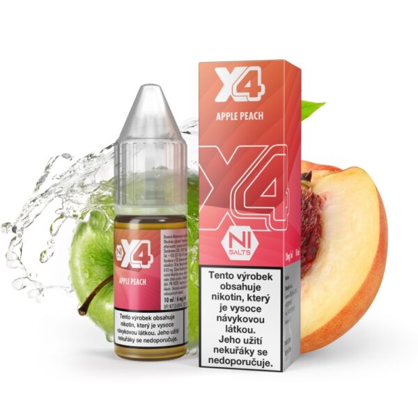 X4 Bar juice Apple Peach