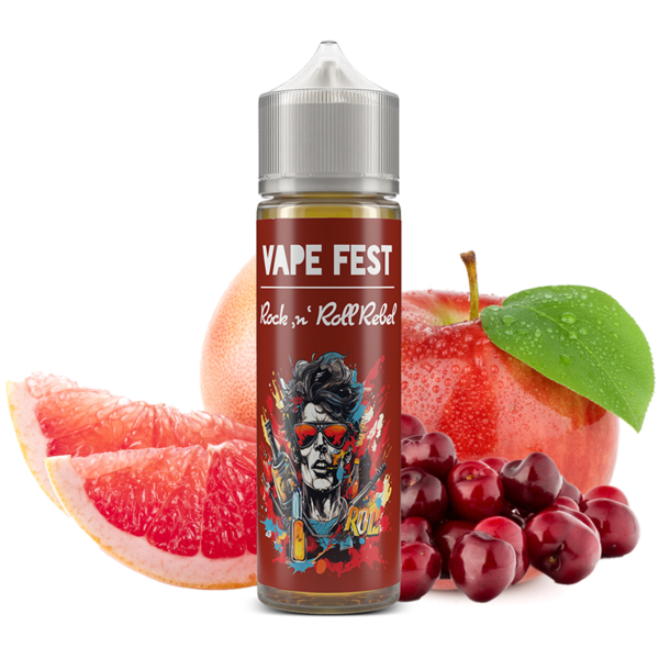 Vape Fest - Rock n Roll Rebel (Alma Gránátalma Grapefruit) Shake and Vape