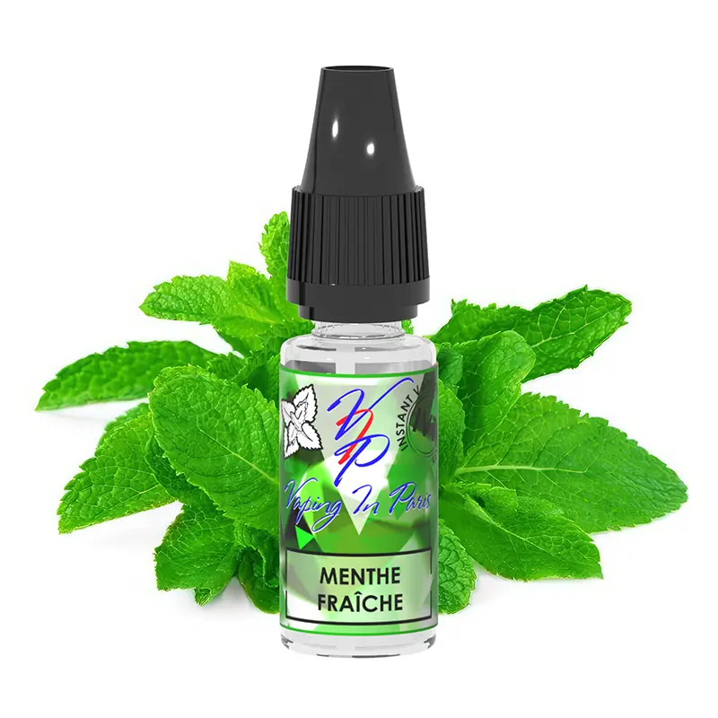 Vaping in Paris Menthe