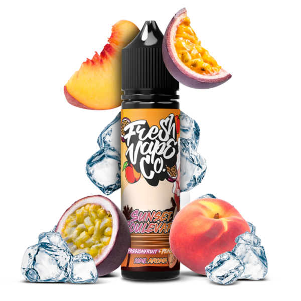 Fresh Vape co - Sunset Boulevard (Marakuja Barack) Shake and Vape