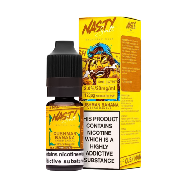 Nasty Juice Salt - Cushman Banana (Édes Mango Banán) E-liquid