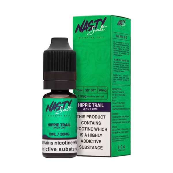 Nasty Juice Salt - Hippie Trail Lemon Lime (Citrusz Mix) E-liquid