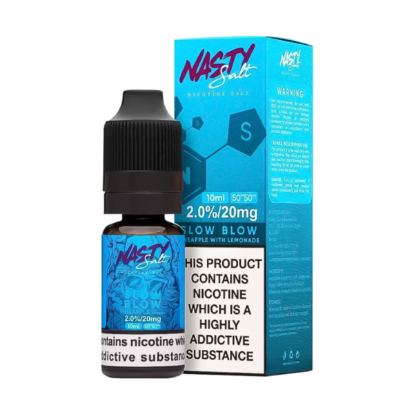 Nasty Juice Salt - Slow Blow (Ananász Limonádé) E-liquid