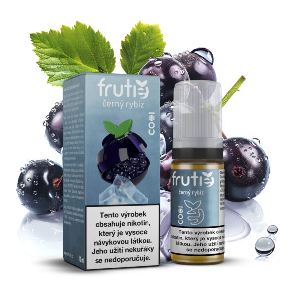 Frutie COOL  50/50 - Blackcurrant (Fekete Ribizli) E-liquid 10 ml