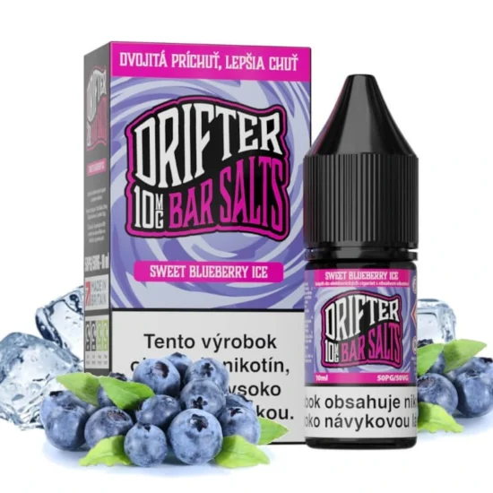 Drifter Bar Salts - Sweet Blueberry Ice 10ml e-liquid