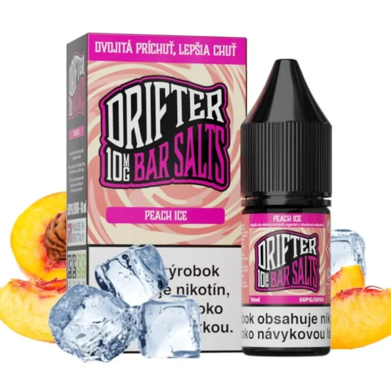 Drifter Bar Salts - Peach Ice 10ml e-liquid