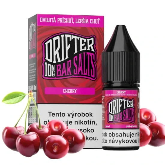Drifter Bar Salts - Cherry 10ml e-liquid