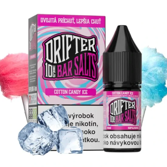 Drifter Bar Salts - Cotton Candy Ice 10ml e-liquid