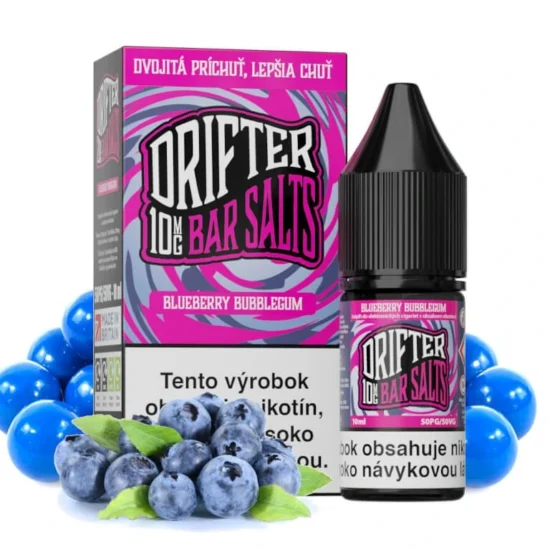 Drifter Bar Salts - Blueberry Bubblegum 10ml e-liquid