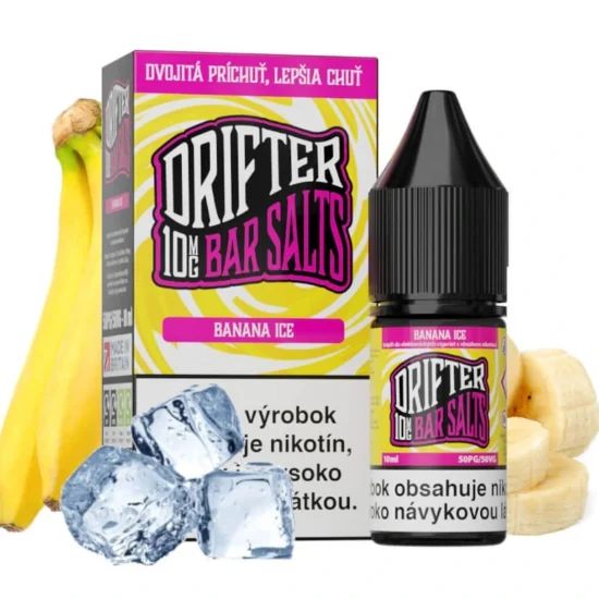 Drifter Bar Salts - Banana Ice 10ml e-liquid