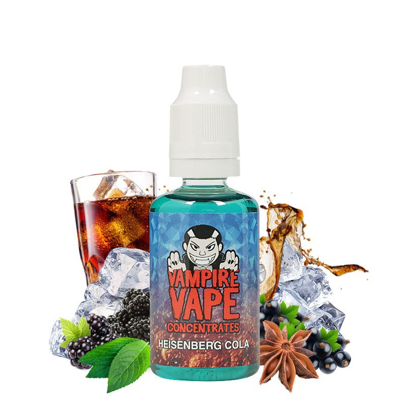 elfbar elfa master akku Aroma Heisenberg Cola Ice 30 ml - Vampire Vape