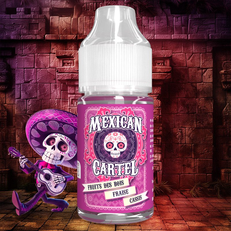 Mexican Cartel – Fruits Des Bois Fraise Cassis (Erdei Gyümölcs, Ribizli, Eper, Jég) Aroma 30ml