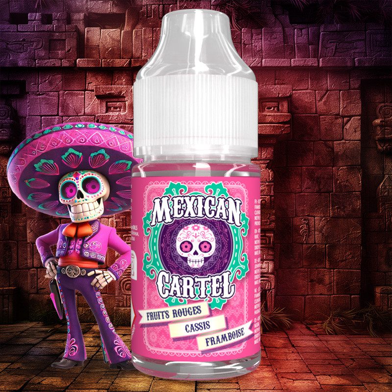 Mexican Cartel – Fruits Rouges Cassis Framboise (Piros Gyümölcsök, Ribizli, Málna Jég) Aroma 30ml