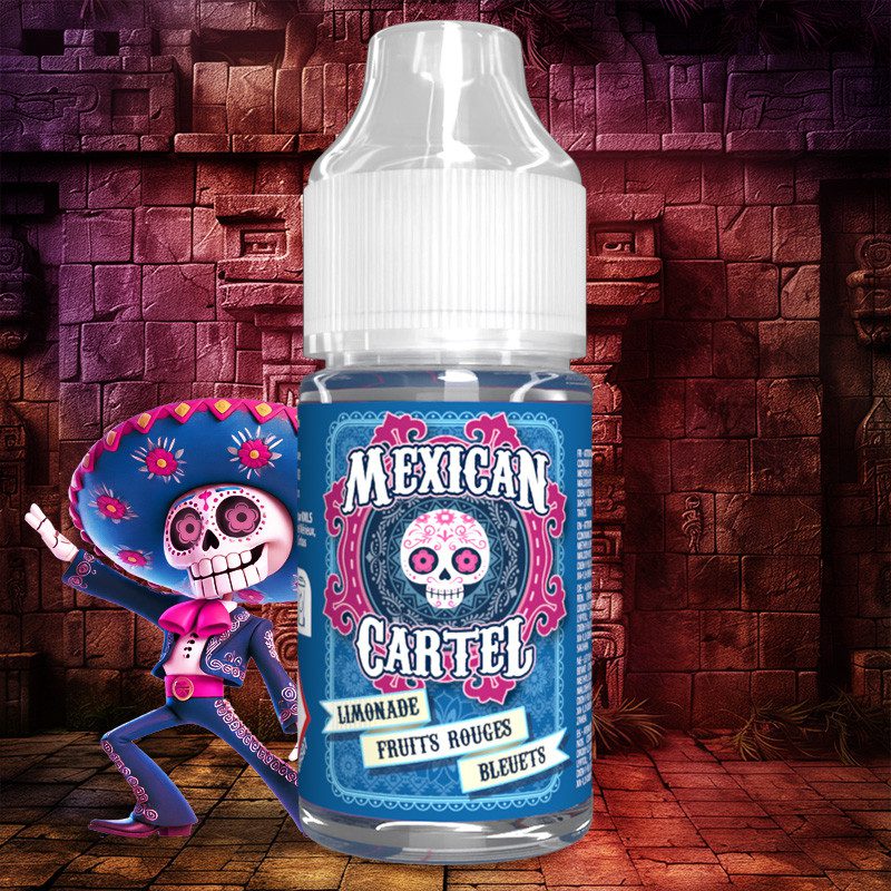 Mexican Cartel – Limonade Fruits Rouges Bleuets (Bogyós Gyümölcs, Áfonya, Limonádé, Jég) Aroma 30ml