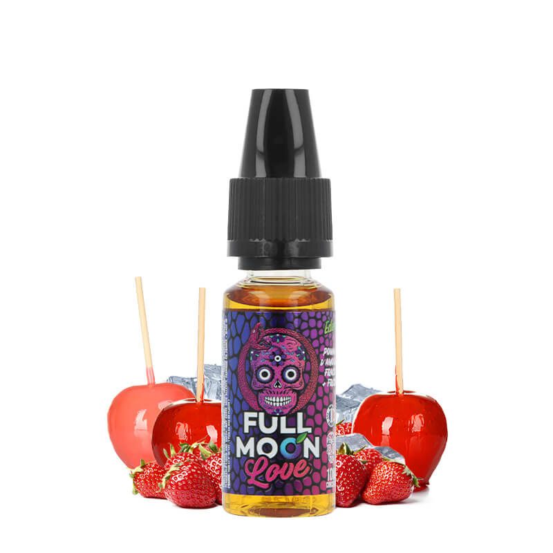 Full Moon – Love (Alma, Cukorka, Eper, Ice) Aroma 10ml
