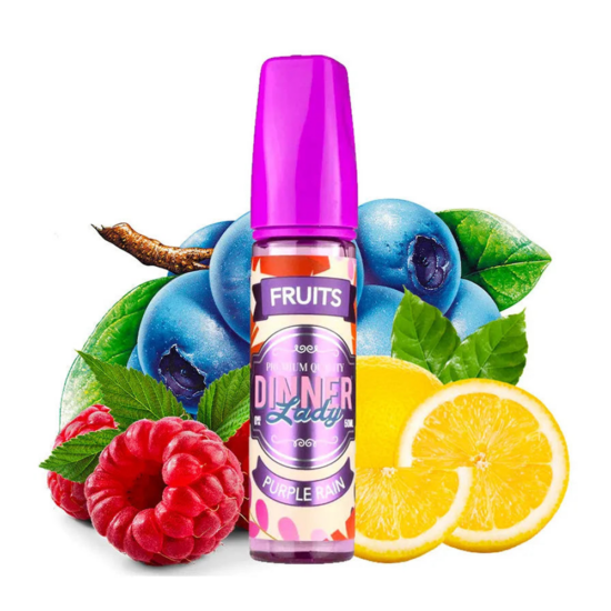 Dinner Lady - Purple Rain Shortfill 50ml