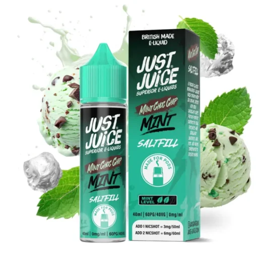 Just Juice Shortfill - Mint Choc Chip 40ml