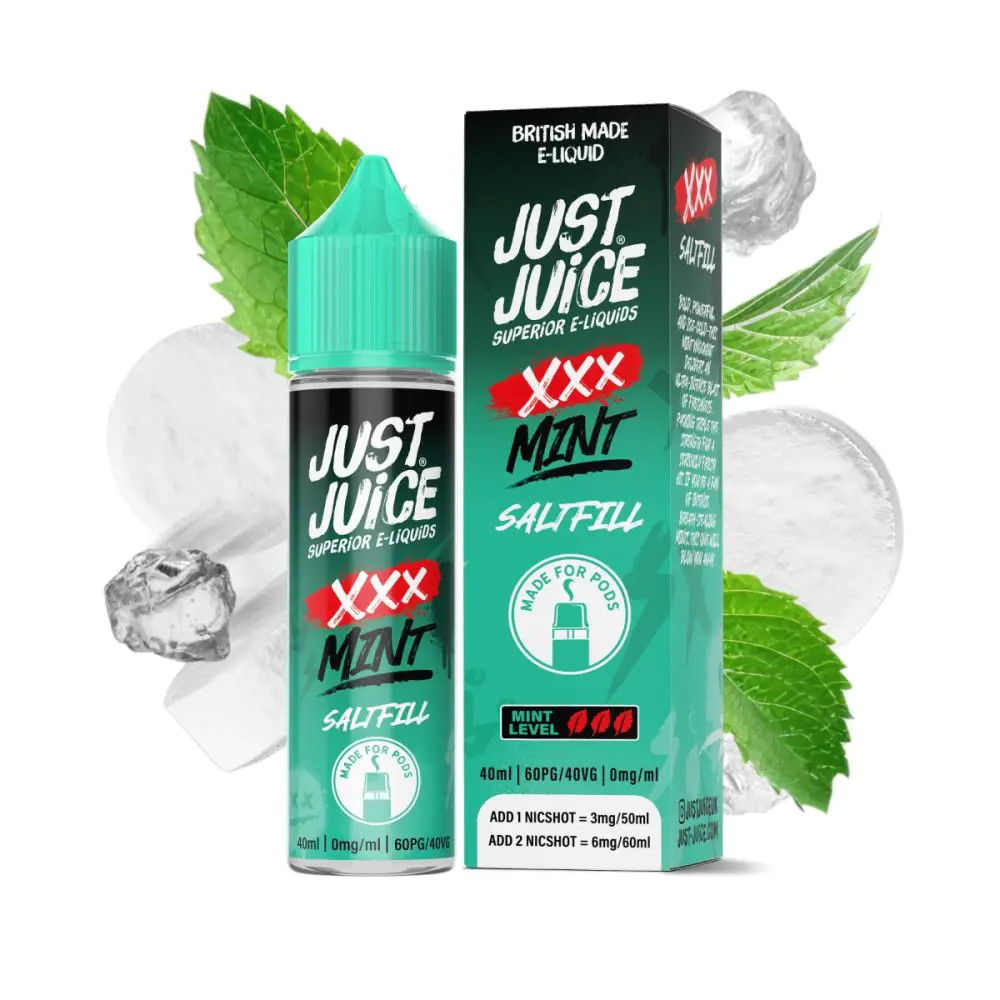 Just Juice Shortfill - XXX Mint 40ml